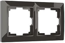 Рамка универсальная Werkel Snabb basic 2-м. серо-коричневый картинка